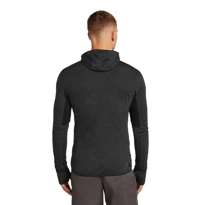 Icebreaker M Merino Blend 200 RealFleece Descender LS Zip Hoodie image number 9